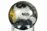 Colorful Polished Marcasite Agate Sphere - Indonesia #308984-1